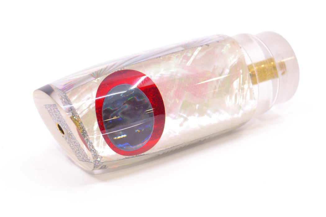 Koya Lures White Angel Wing MOP Black-Red Eyes JP Noname 12" 5.7oz GZE