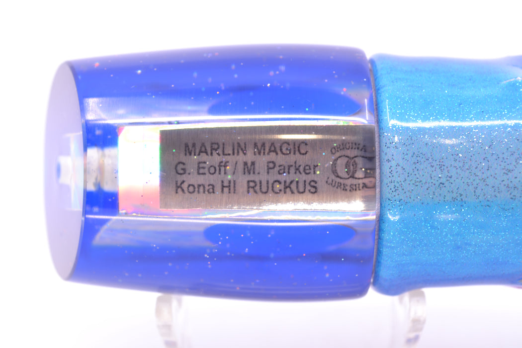 Marlin Magic White Awabi Blue Back Taxi Eyes Ruckus 12" 9oz Fire Tailz Vinyl Blue Dream