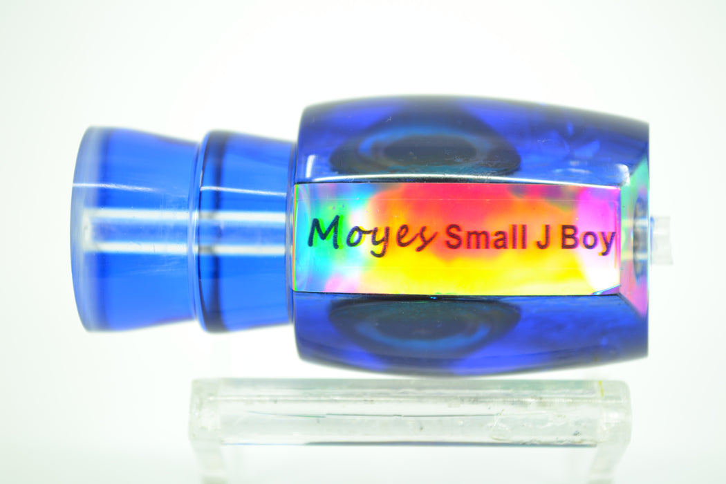 Moyes Lures Blue-Green Oil Slick Blue Back Small J-Boy 9" 3oz