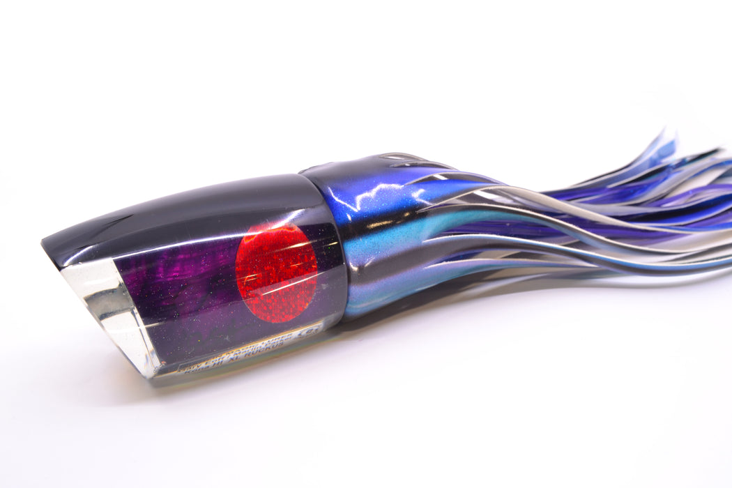 Marlin Magic Purple MOP Black Back Red Eyes XL Ruckus 16" 14oz FT Vinyl Skipjack