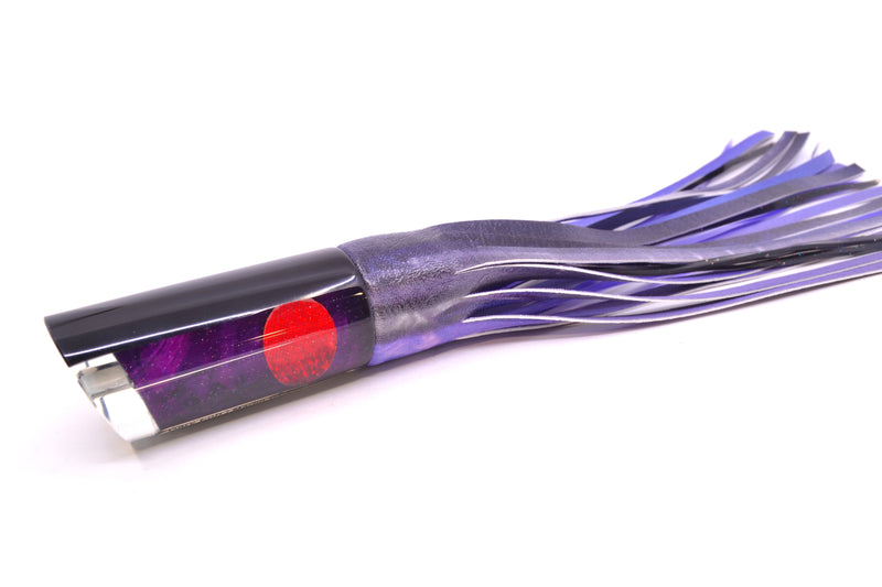 Marlin Magic Lures Purple MOP Black Back Large Tube 12" 7oz ALV Vinyl Skipjack *CHIPPED*