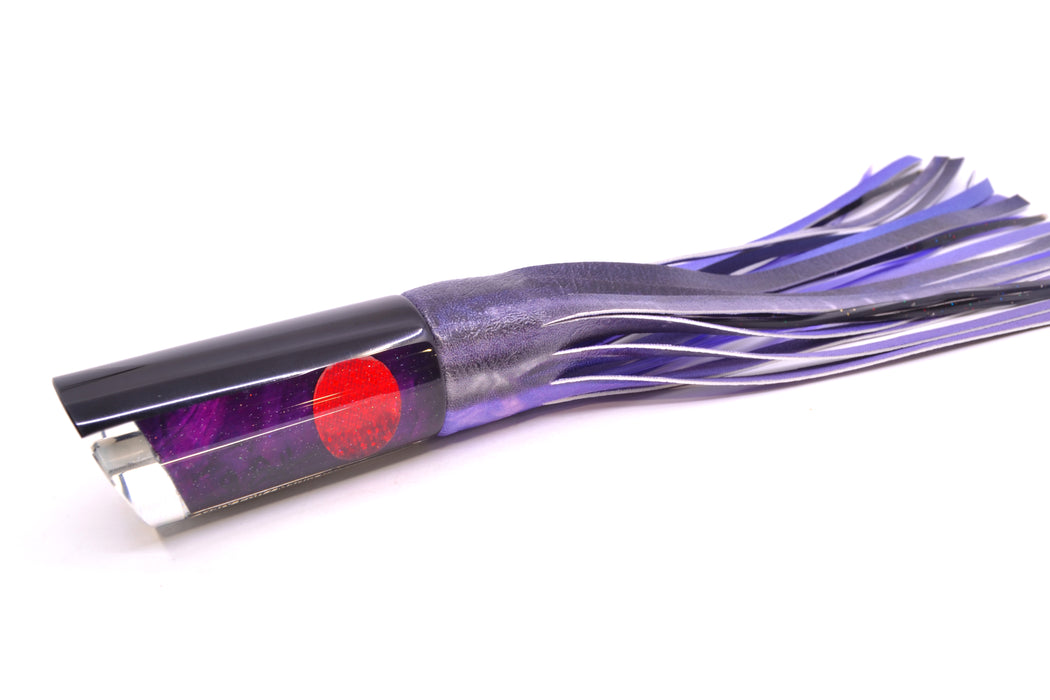 Marlin Magic Lures Purple MOP Black Back Large Tube 12" 7oz ALV Vinyl Skipjack *CHIPPED*