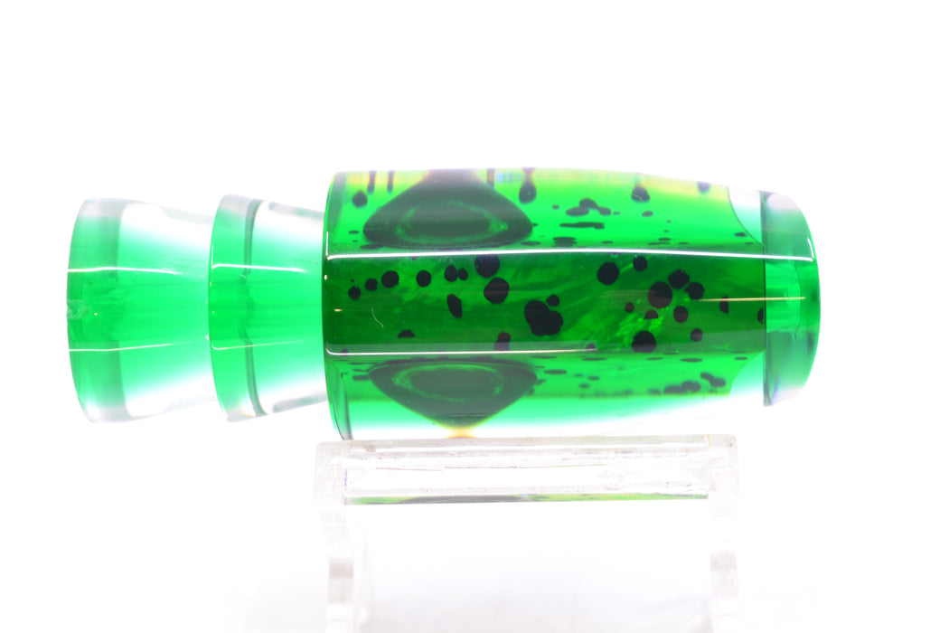 Moyes Lures Mahi MOP Green Back Taxi Eyes Small Plunger 9" 3oz GZE