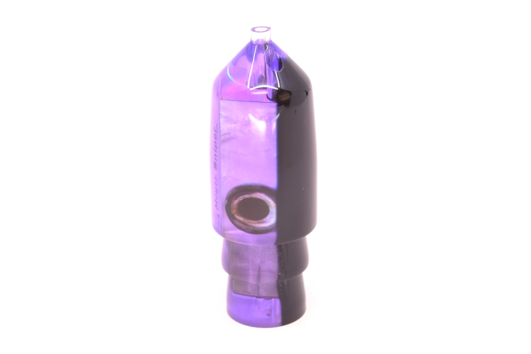 Moyes Lures Purple MOP Black Back Taxi Eyes 2-Hole Small Sniper Jet 9" 3.8oz