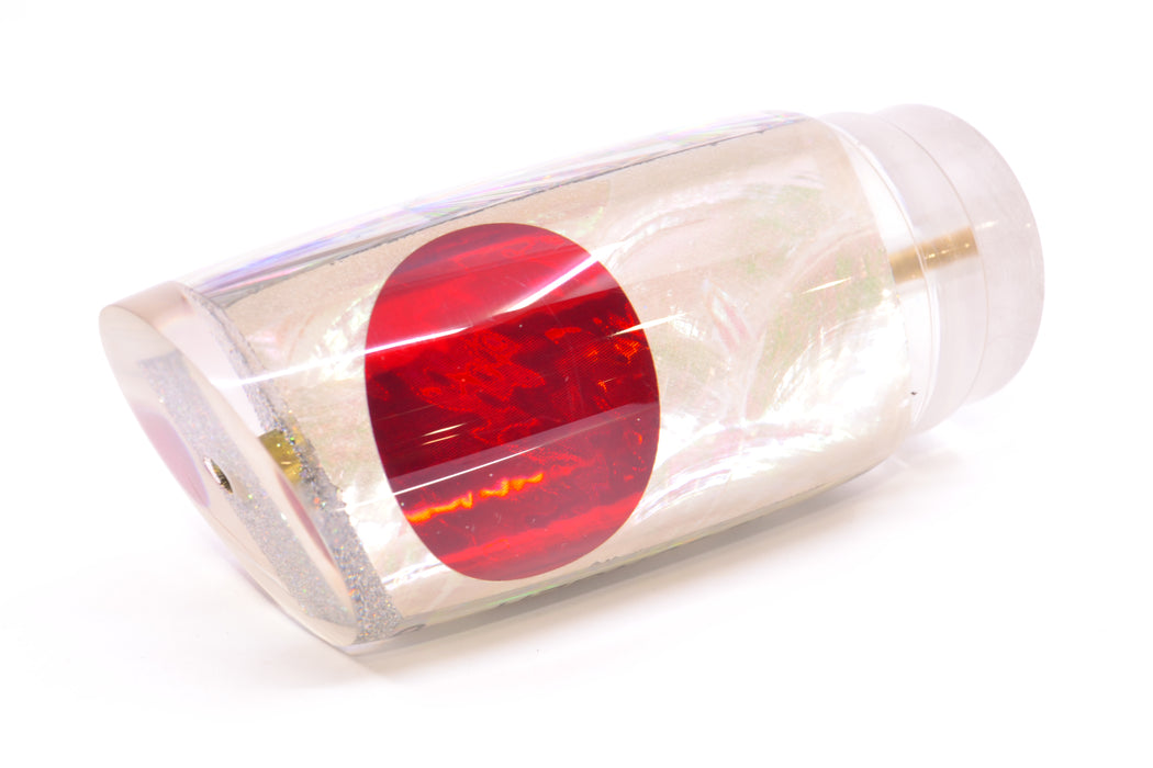 Koya Lures White Angel Wing MOP Red Eyes JP XL Lunger 16" 12oz