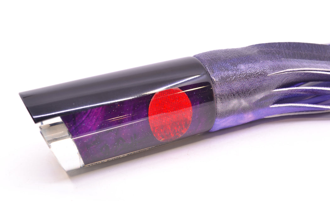 Marlin Magic Lures Purple MOP Black Back Large Tube 12" 7oz ALV Vinyl Skipjack *CHIPPED*