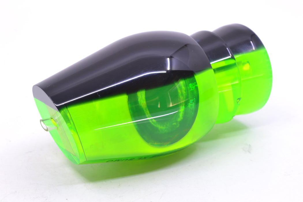 Moyes Lures Lime Green MOP Black Back Taxi Eyes XL Sumo 16" 13oz GZE
