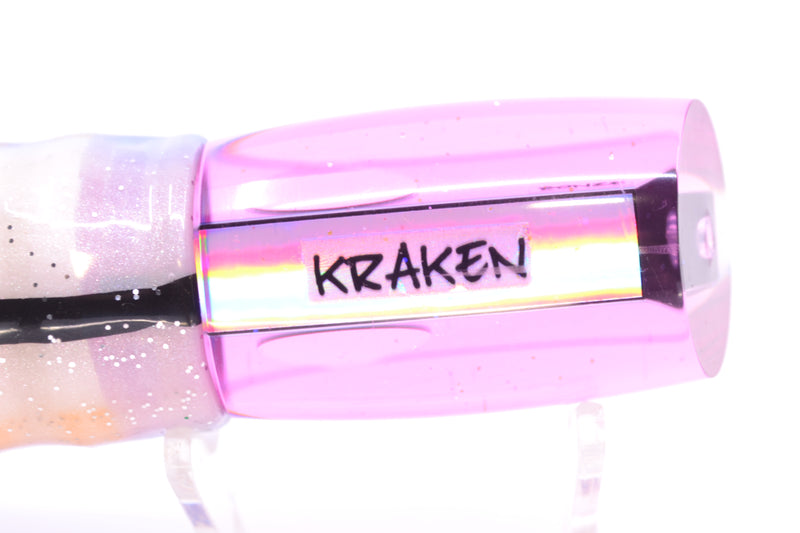 Bonze Lures Pink Mirrored Red Eyes Kraken 10" 8oz Skirted Gay Bob