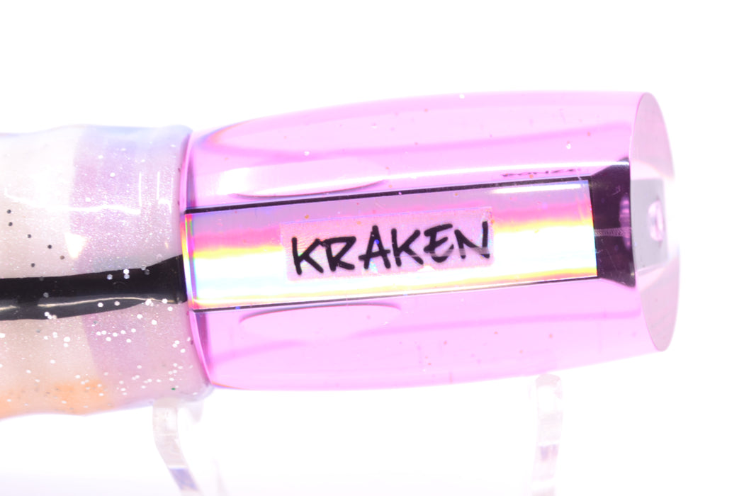 Bonze Lures Pink Mirrored Red Eyes Kraken 10" 8oz Skirted Gay Bob
