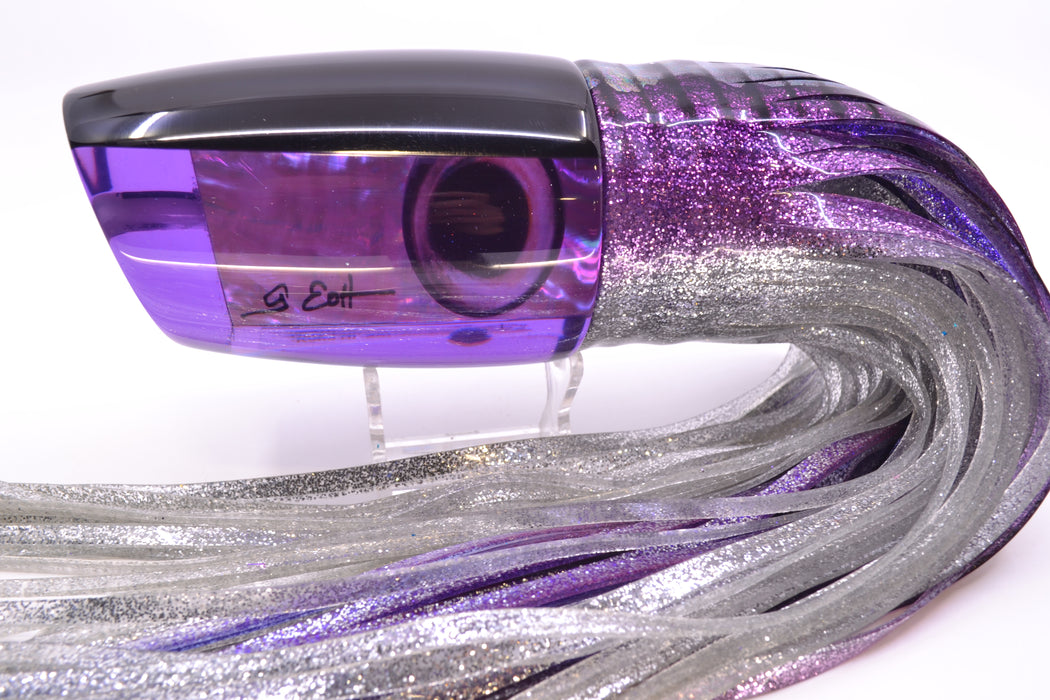 Marlin Magic Purple Awabi Black Back XXL Ruckus Teaser 18" 20oz Skirted Purple Aurora