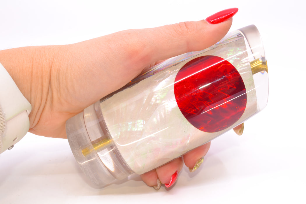 Koya Lures White Angel Wing MOP Red Eyes JP XL Lunger 16" 12oz