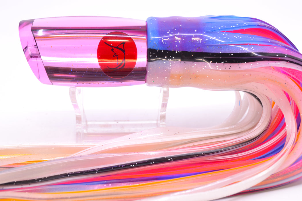 Bonze Lures Pink Mirrored Red Eyes Kraken 10" 8oz Skirted Gay Bob