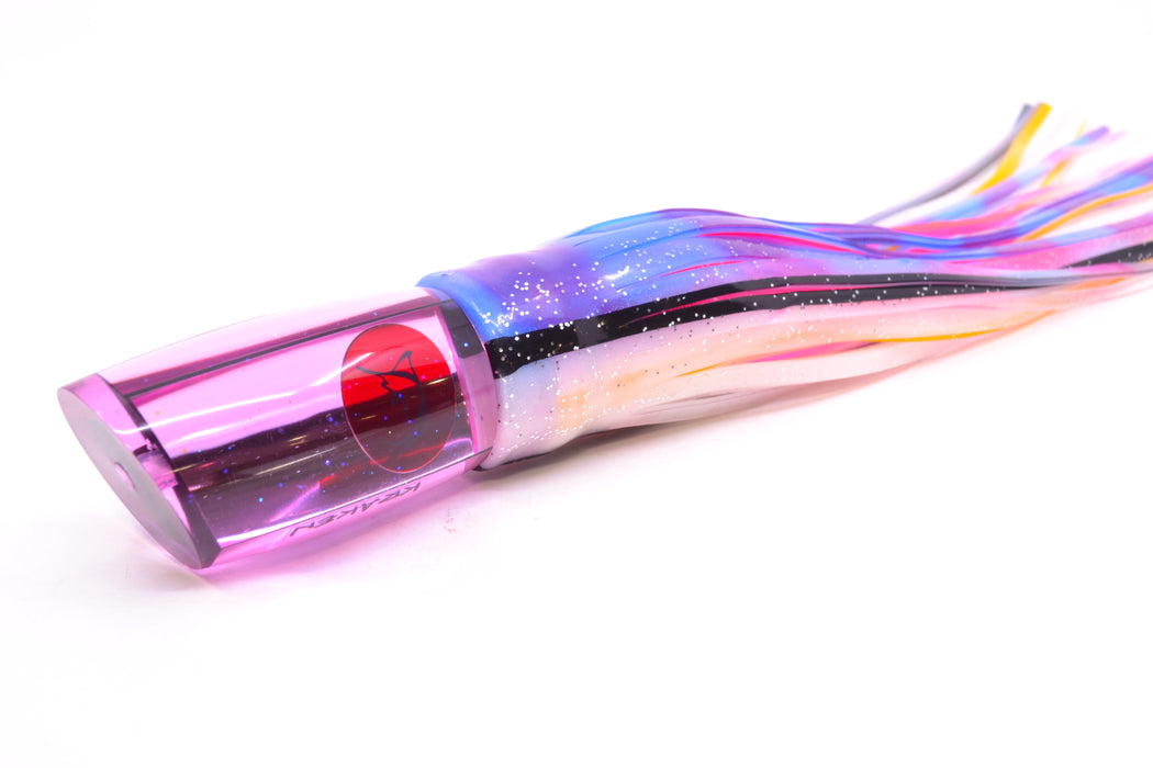 Bonze Lures Pink Mirrored Red Eyes Kraken 10" 8oz Skirted Gay Bob