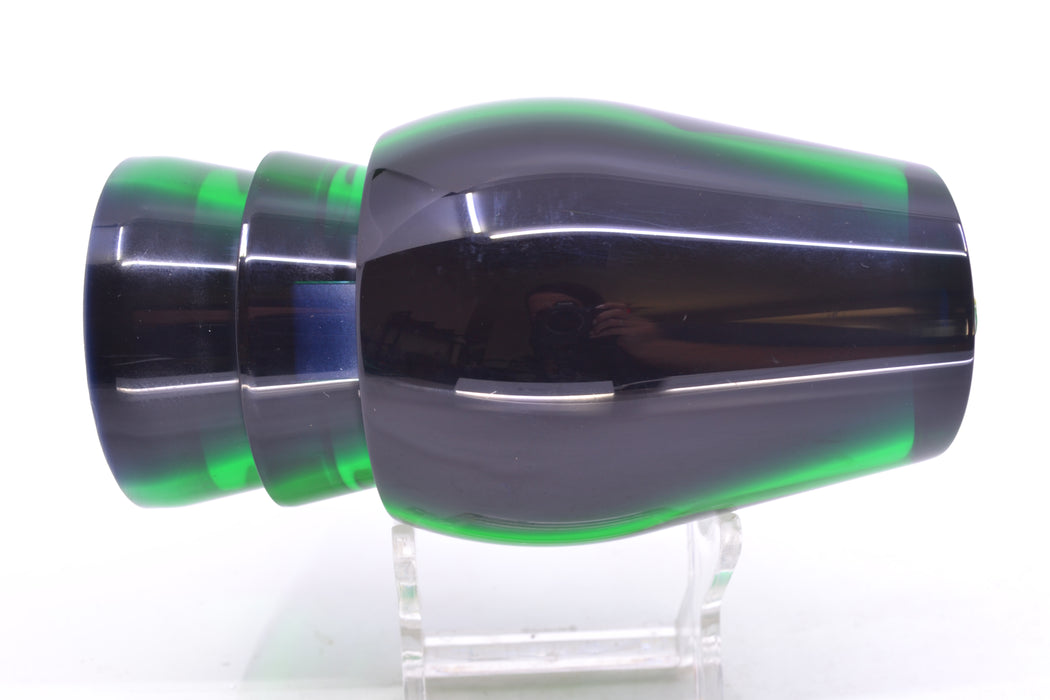 Moyes Lures Green Mirrored Black Back Taxi Eyes XL Sumo 16" 13oz GZE