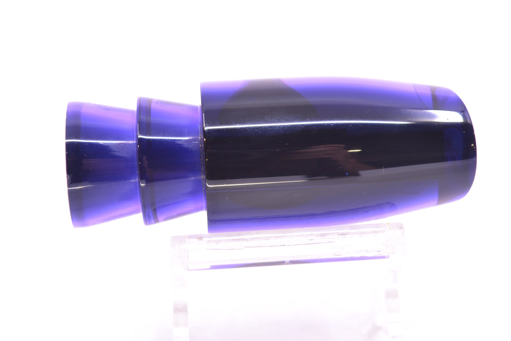 Moyes Lures Purple Mirrored Black Back Taxi Eyes Small Plunger 9" 3oz GZE