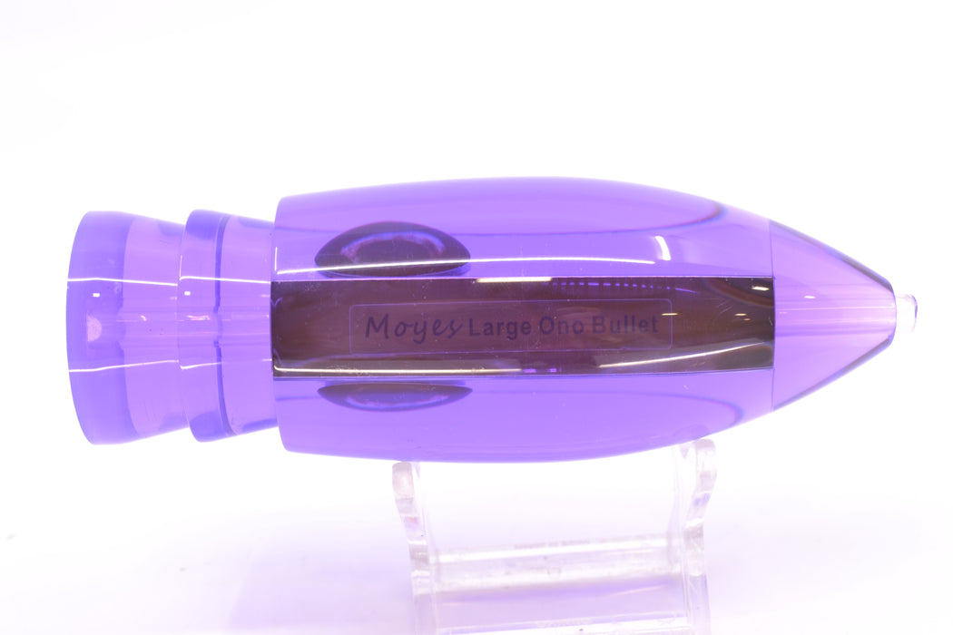 Moyes Lures Purple Mirrored Taxi Eyes Large Ono Bullet 14" 10.2oz