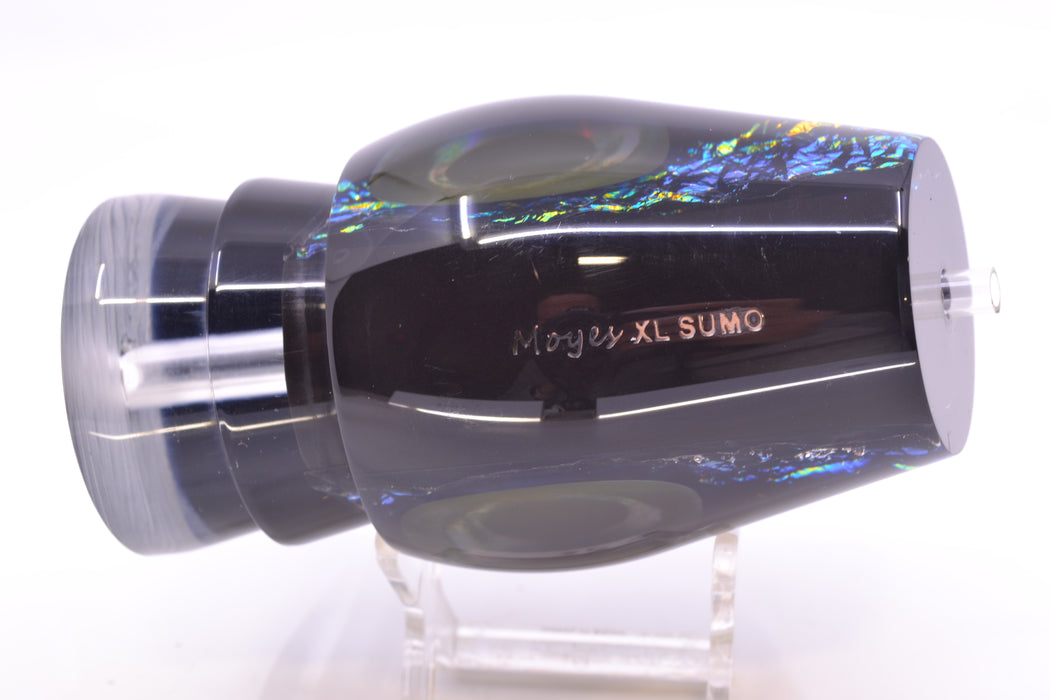 Moyes Lures Orange Dichro Black Back Taxi Eyes XL Sumo 16" 13oz