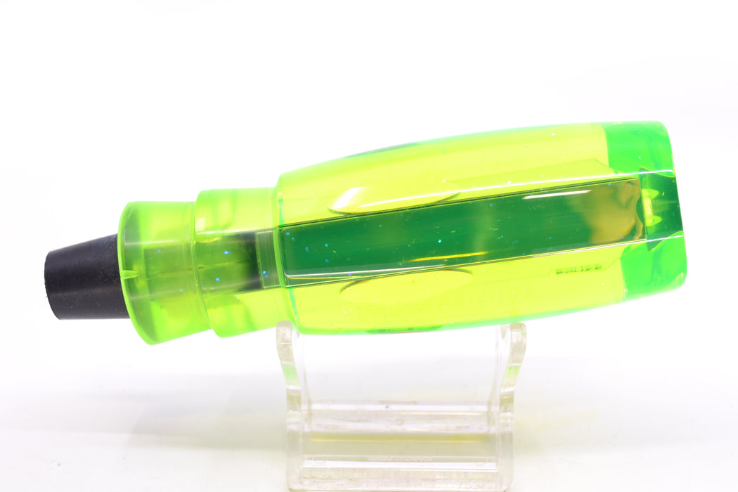 Bonze Lures Chartreuse Mirrored Red Eyes Jackhammer 10" 6oz