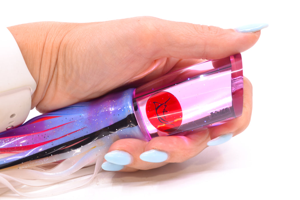 Bonze Lures Pink Mirrored Red Eyes Kraken 10" 8oz Skirted Gay Bob