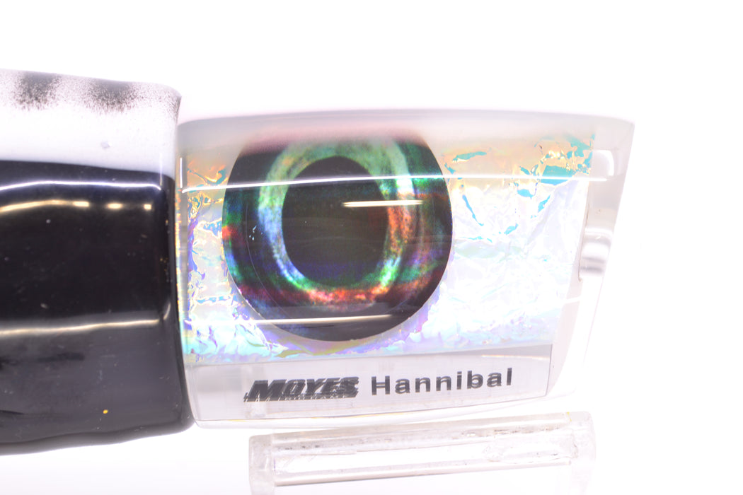 Moyes Lures Ice Rainbow Dichro Strawberry Pearl Back Taxi Eyes Hannibal 14" 9oz Skirted