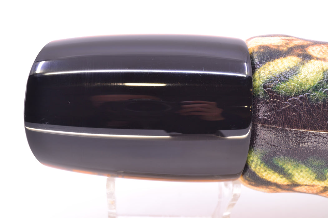 Marlin Magic Orange Awabi Black Back Red Eyes Large Ruckus 14" 13oz ALV Fire Mackerel GZE