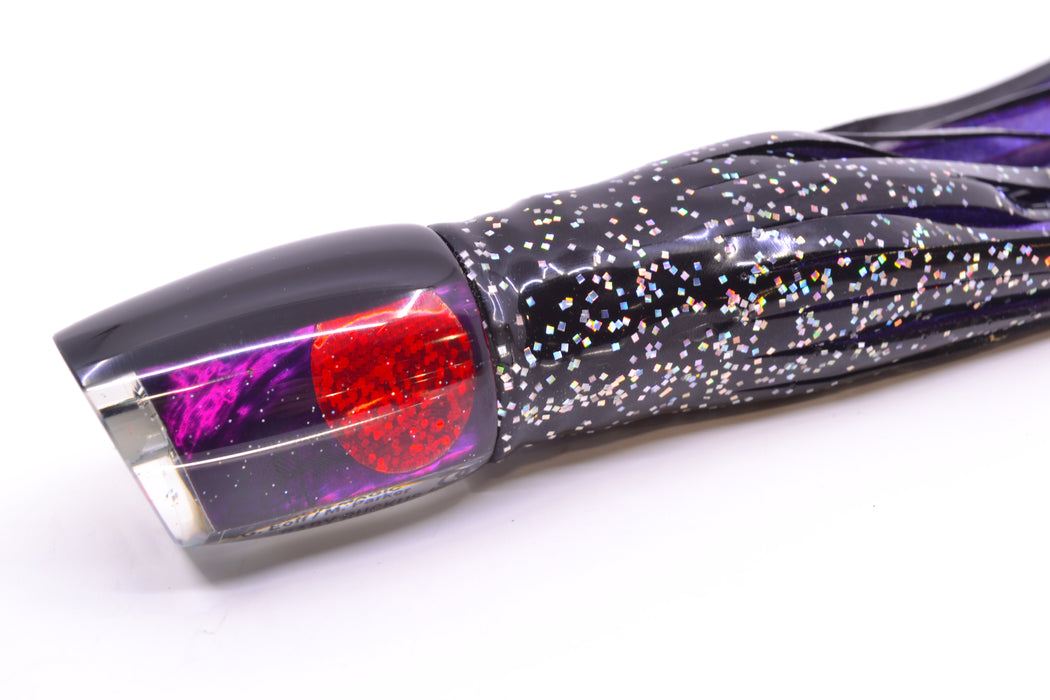 Marlin Magic Purple MOP Black Back Red Eyes Baby Ruckus 10" 6.5oz Skirted Black/Purple