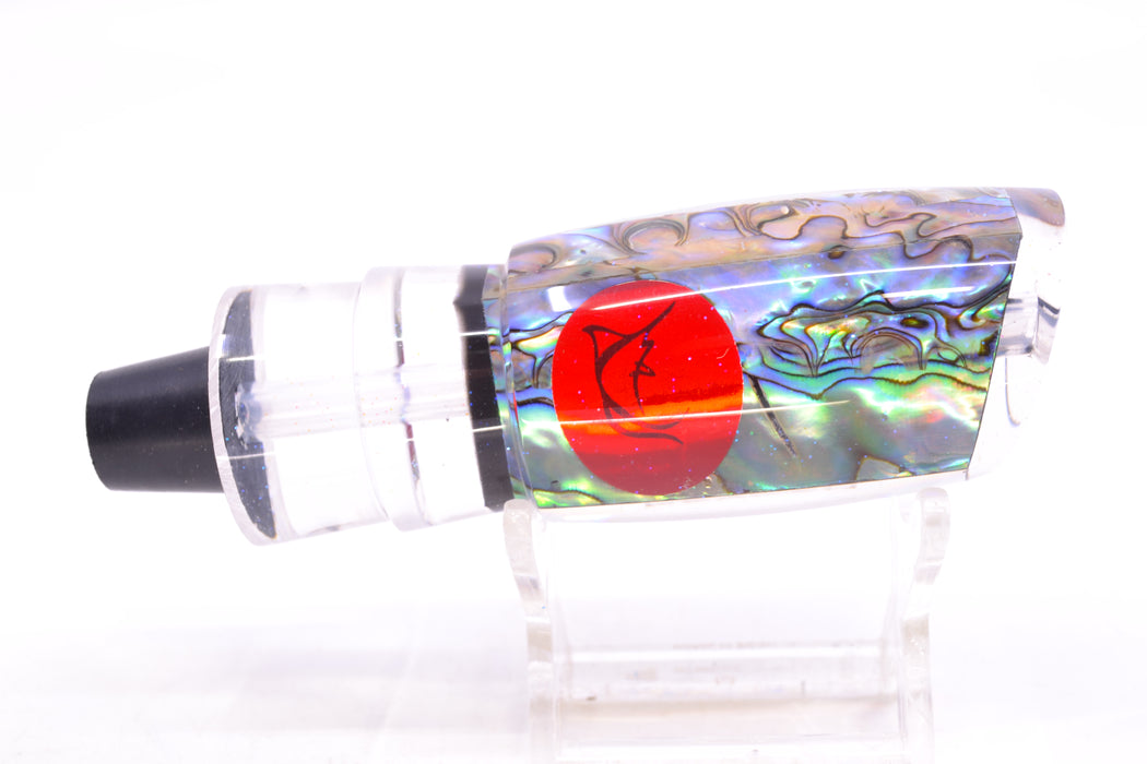 Bonze Lures Paua Shell Red Eyes Kraken 10" 5oz
