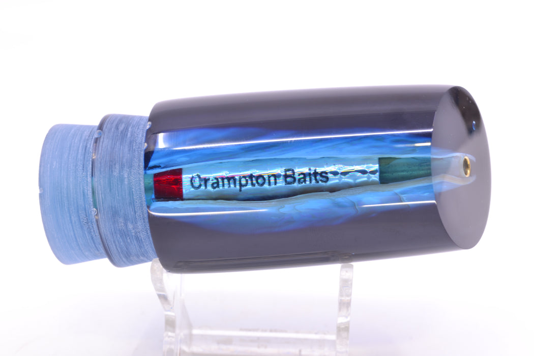 Crampton Baits Blue MOP Black Back No Eyes HoG 14" 6.4oz