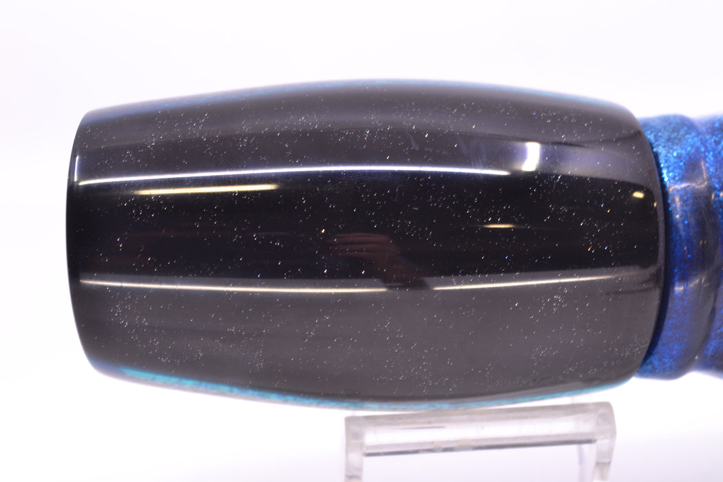 Coggin Lures Blue Dichro Black-Blue Back Tado Mauna Kea 45 14" 15oz Skirted