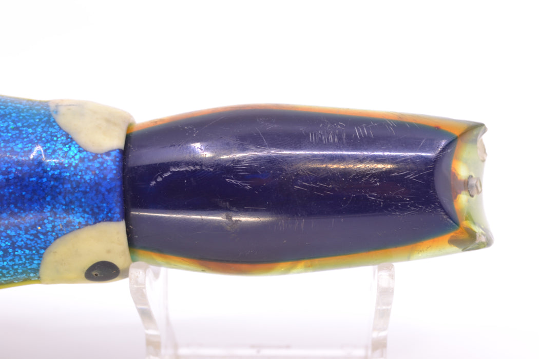 Sonny Arita Rainbow Blue-Brown Back Rev. Scoop 10" 10oz Triple Skirted Used Pre-Owned GZE