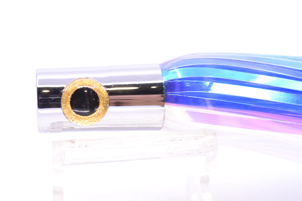 Iland Lures Blue-White Flash Hair Chrome Head Sailure 5.5" 0.5oz SA300F-BL/WH