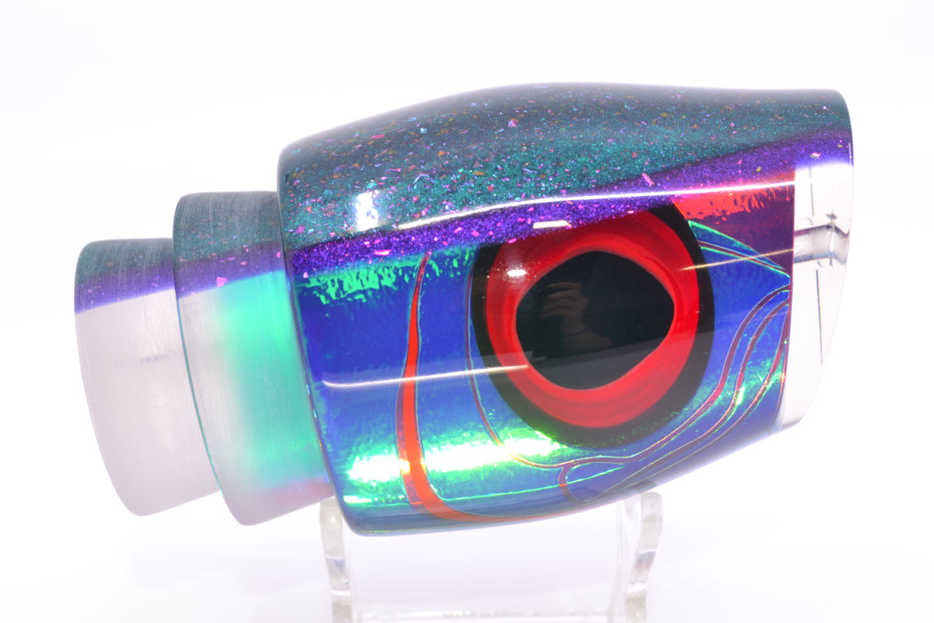 LS Lures Pink Rainbow-Turquoise Rainbow Turquoise-Purple Back XL Gremlin 14" 10.5oz GZE