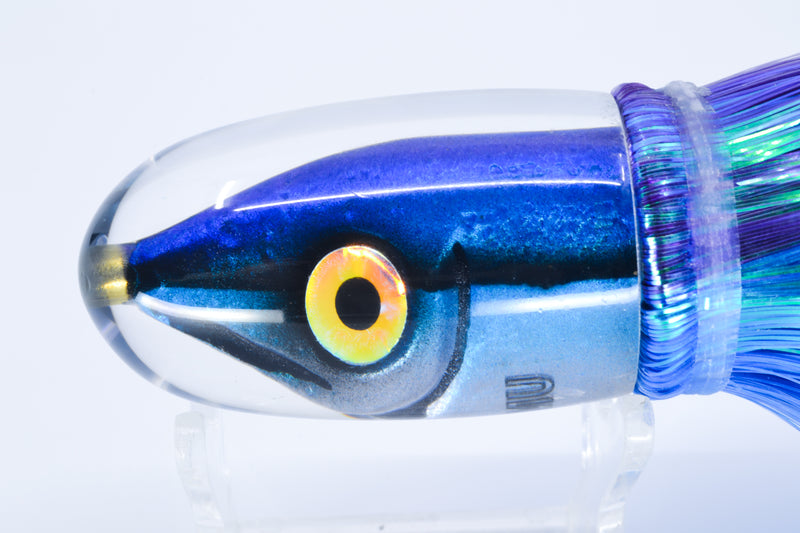 Tsutomu Lures "Hardline Aku" Fish Head Blunt Bullet 9" 5.8oz Strobez