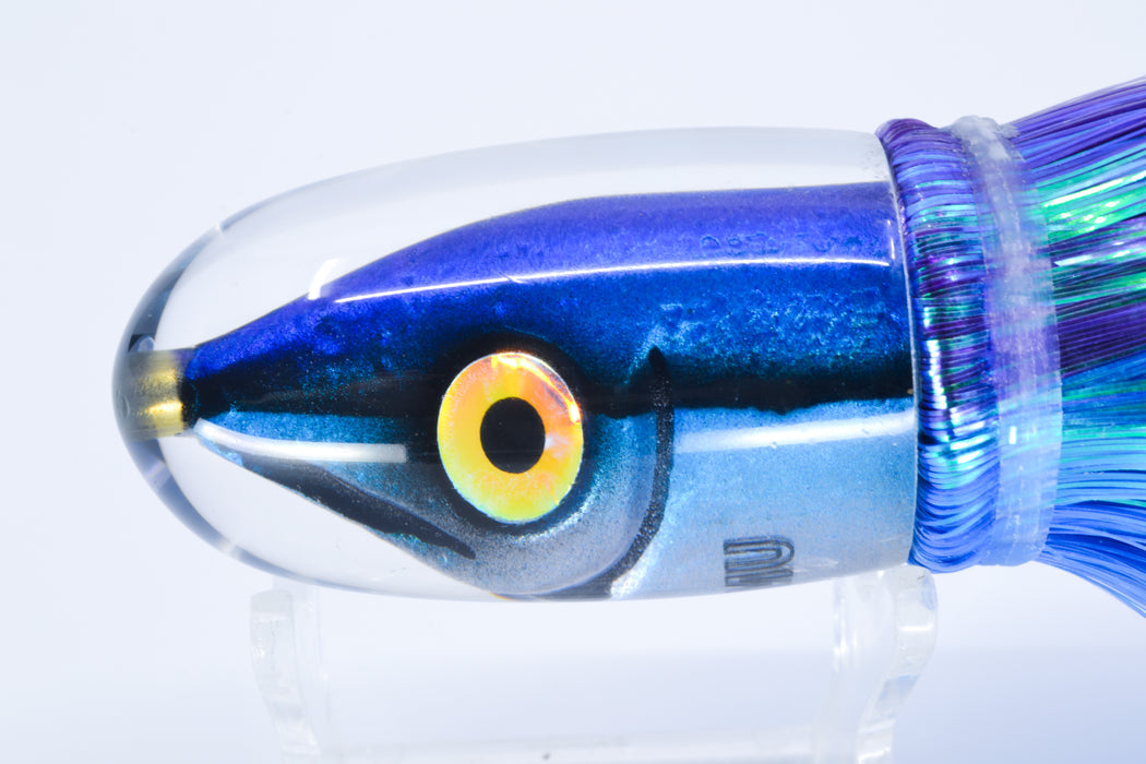 Tsutomu Lures "Hardline Aku" Fish Head Blunt Bullet 9" 5.8oz Strobez