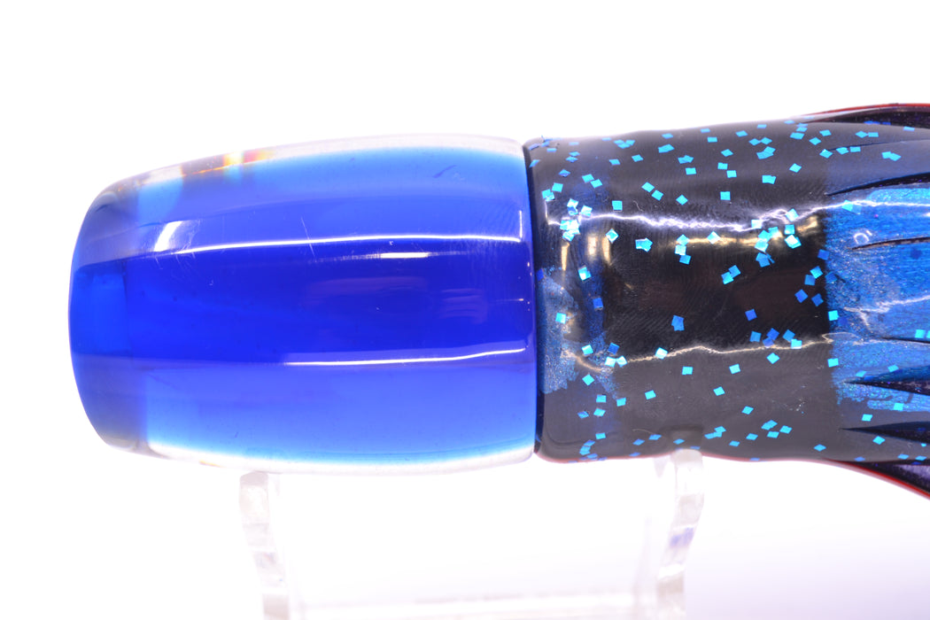 Marlin Magic Purple MOP Blue Back Red Eyes Baby Ruckus 10" 6.5oz Skirted Blue-Black-Purple