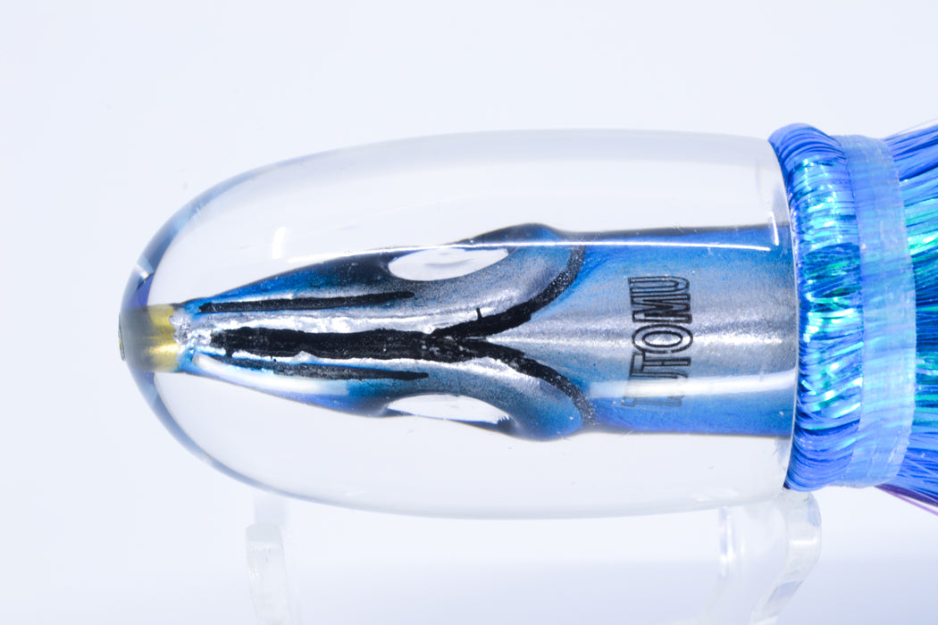 Tsutomu Lures "Hardline Aku" Fish Head Blunt Bullet 9" 5.8oz Strobez