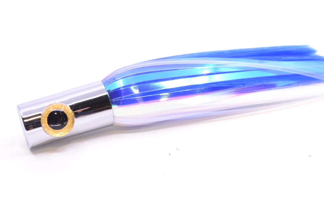 Iland Lures Blue-White Flash Hair Chrome Head Sailure 5.5" 0.5oz SA300F-BL/WH