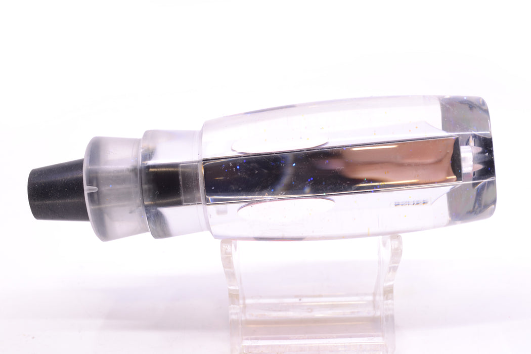 Bonze Lures Clear Mirrored Red Eyes Jackhammer 10" 6oz