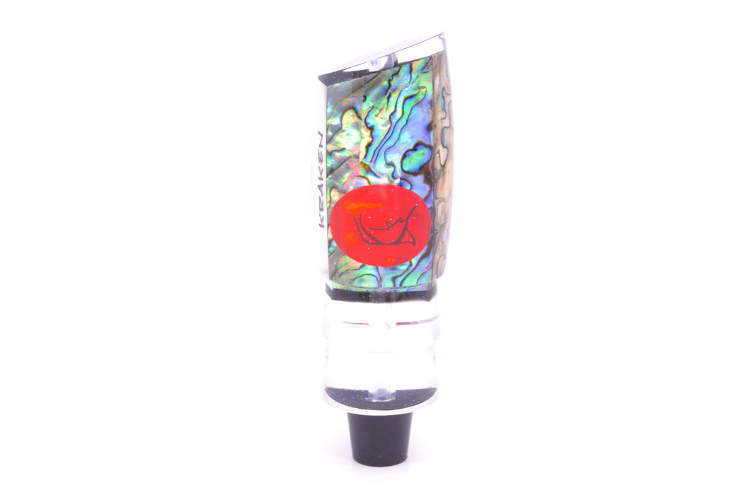 Bonze Lures Paua Shell Red Eyes Kraken 10" 5oz