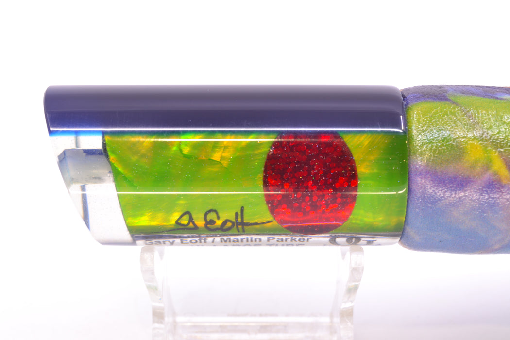 Marlin Magic Lures Green MOP Blue Back Large Tube 12" 7oz ALV Vinyl Yellowfin