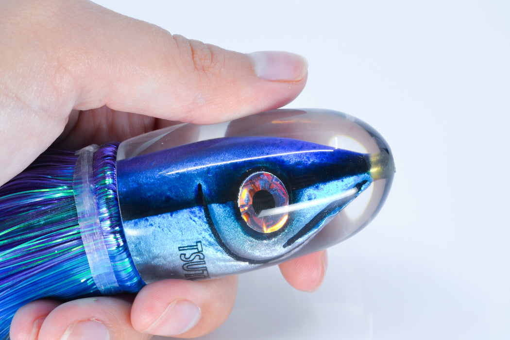 Tsutomu Lures "Hardline Aku" Fish Head Blunt Bullet 9" 5.8oz Strobez