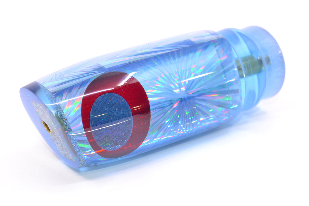 Koya Lures Ice Blue Rainbow Starburst Black-Red Eyes JP Noname 12" 5.7oz GZE