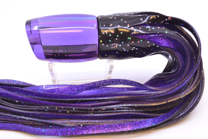 Marlin Magic Purple Mirrored Baby Ruckus 10" 6.5oz Skirted Black/Purple