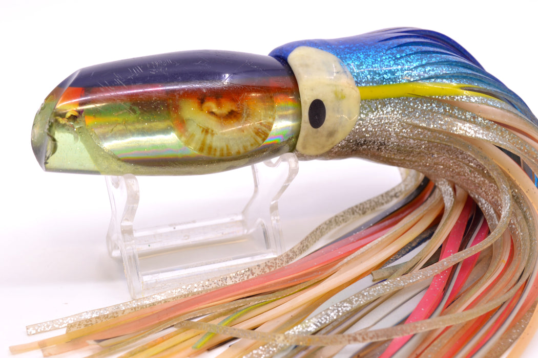 Sonny Arita Rainbow Blue-Brown Back Rev. Scoop 10" 10oz Triple Skirted Used Pre-Owned GZE