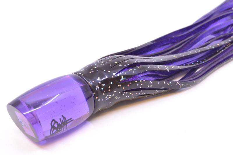 Marlin Magic Purple Mirrored Baby Ruckus 10" 6.5oz Skirted Black/Purple