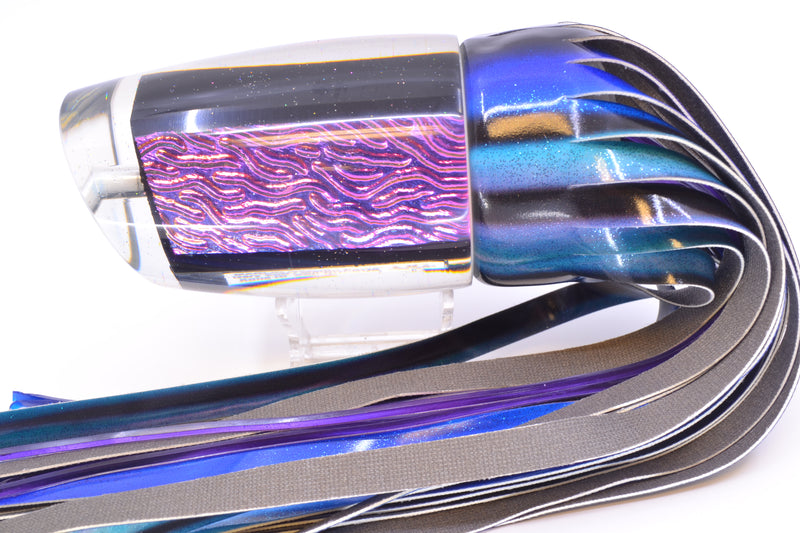 Marlin Magic Purple-Pink Lava Black Magic XXL Ruckus Teaser 18" 20oz FT Vinyl Skipjack