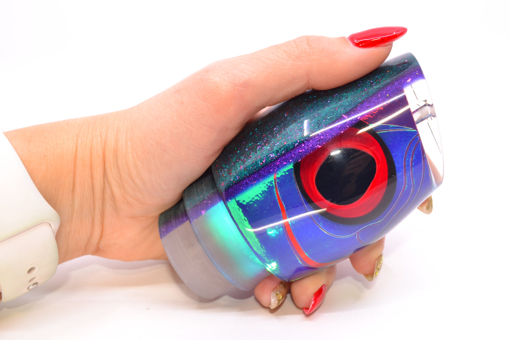 LS Lures Pink Rainbow-Turquoise Rainbow Turquoise-Purple Back XL Gremlin 14" 10.5oz GZE