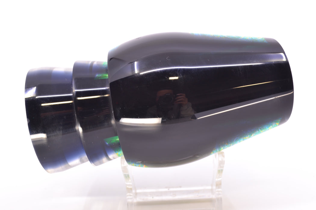 Moyes Lures Green Dichro Black Back Taxi Eyes XL Sumo 16" 13oz GZE