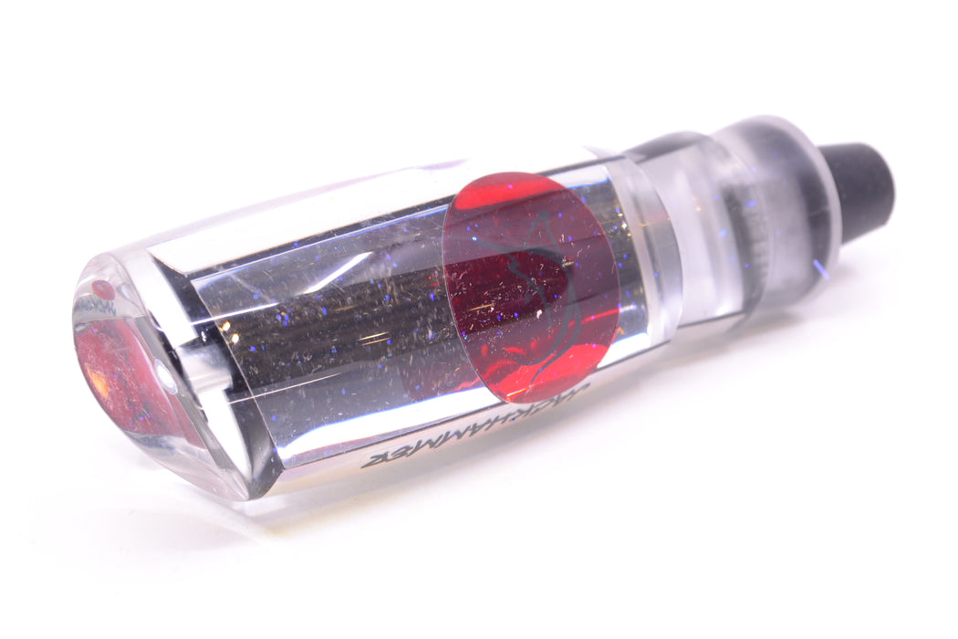 Bonze Lures Clear Mirrored Red Eyes Jackhammer 10" 6oz