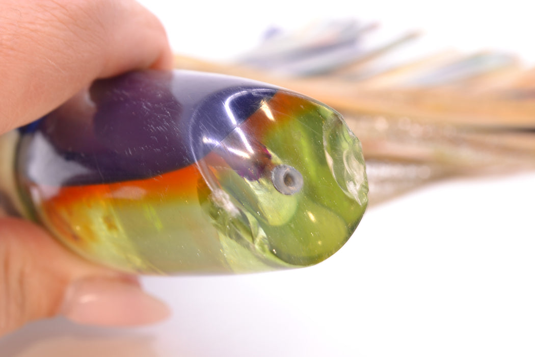 Sonny Arita Rainbow Blue-Brown Back Rev. Scoop 10" 10oz Triple Skirted Used Pre-Owned GZE